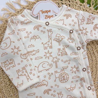 Body Kimono M/l safari ferrugem